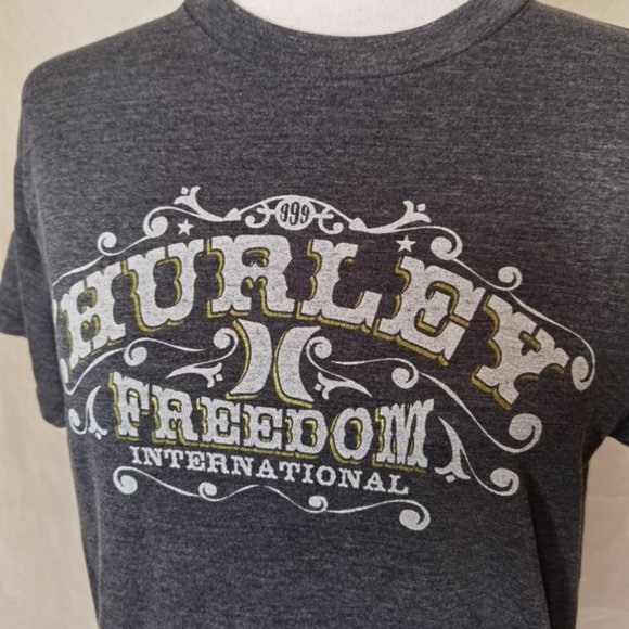 Hurley short sleeved gray logo t-shirt - Picture 2 of 4